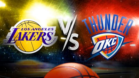 lakers vs thunder prediction|Thunder vs. Lakers: Predictions, latest odds and how to watch.